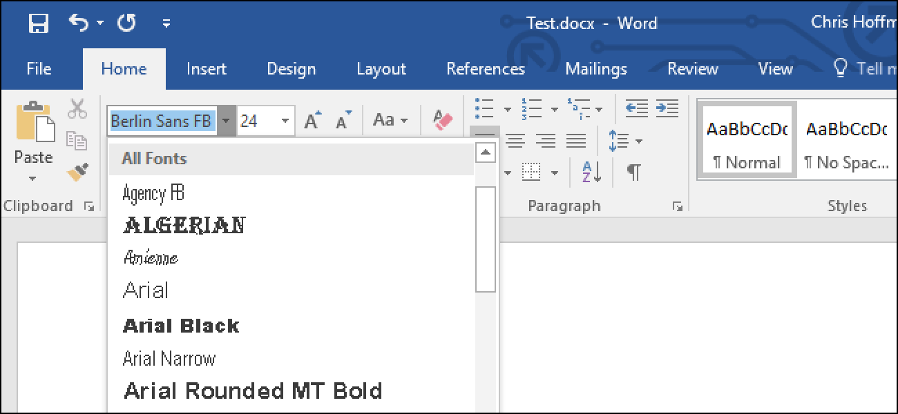 change font on powerpoint for mac
