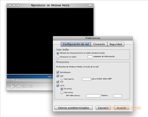windows media player pour mac os x leopard